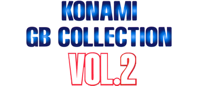 Konami GB Collection: Vol.2 - Clear Logo Image