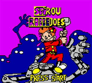 Spirou: The Robot Invasion - Screenshot - Game Title Image