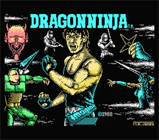 Dragon Ninja - Screenshot - Game Title