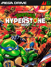 Teenage Mutant Ninja Turtles: The Hyperstone Heist - Fanart - Box - Front Image