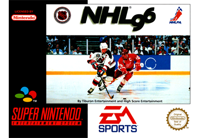 NHL 96 - Box - Front Image