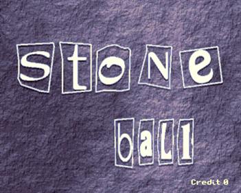 Stone Ball - Screenshot - Game Title Image
