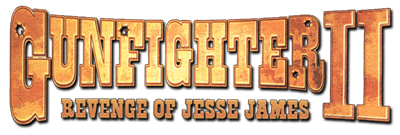 Gunfighter II: Revenge of Jesse James - Clear Logo Image