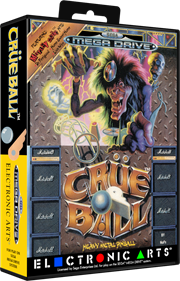 Crüe Ball: Heavy Metal Pinball - Box - 3D Image