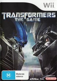 Transformers: The Game - Box - Front Image