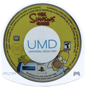The Simpsons Game - Disc