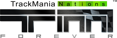 TrackMania Nations Forever - Clear Logo Image