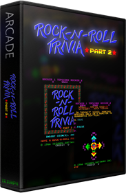 MTV Rock-N-Roll Trivia - Box - 3D Image