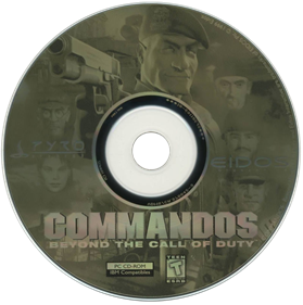 Commandos: Beyond the Call of Duty - Disc Image