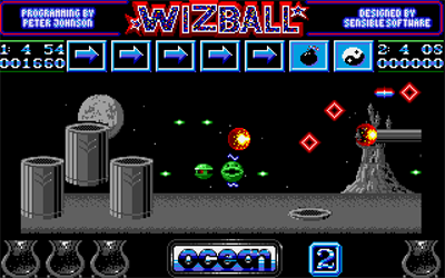 Wizball - Screenshot - Gameplay Image