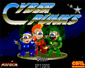 Cyberpunks - Screenshot - Game Title Image