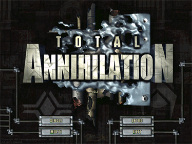 Total Annihilation - Screenshot - Game Title Image