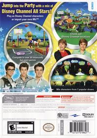 Disney Channel: All Star Party  - Box - Back Image