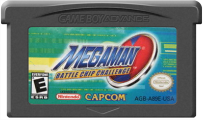 Mega Man: Battle Chip Challenge - Cart - Front Image