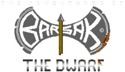 The Adventures of Barsak the Dwarf - Clear Logo Image