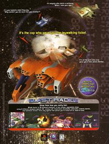 Blast Radius - Advertisement Flyer - Front Image