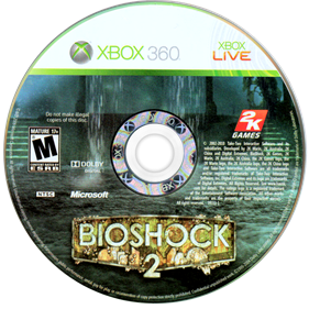 Bioshock 2 - Disc Image