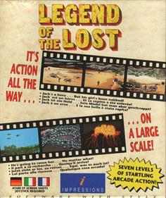 Legend of the Lost - Box - Back Image