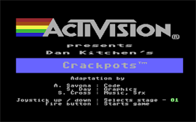 Crackpots - Screenshot - Game Title Image