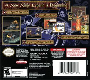 The Legend of Kage 2 - Box - Back Image