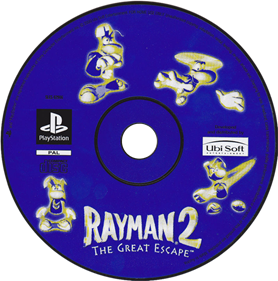 Rayman 2: The Great Escape - Disc Image