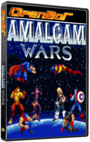 Amalgam Wars - Box - 3D Image