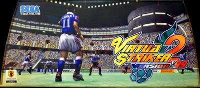 Virtua Striker 2 '99.1 - Arcade - Marquee Image