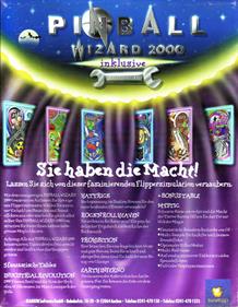 Pinball Wizard 2000 - Box - Back Image