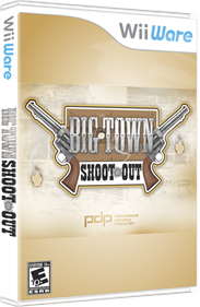 Big Town Shoot Out - Box - 3D Image