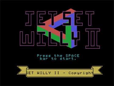 Jet Set Willy II - Screenshot - Game Title Image