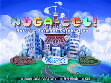 Nuga-Cel! - Screenshot - Game Title Image