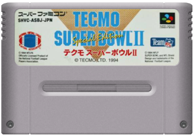 Tecmo Super Bowl II: Special Edition - Cart - Front Image