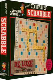 Computer Scrabble De Luxe - Box - 3D Image