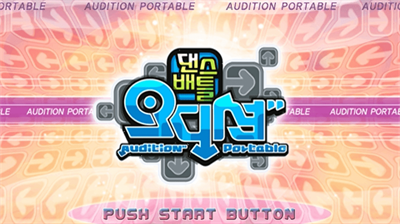 Audition Portable - Screenshot - Game Title Image