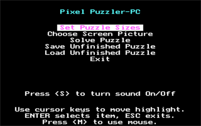 Pixel Puzzler - Screenshot - Game Title Image
