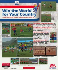 World Cup 98 - Box - Back Image