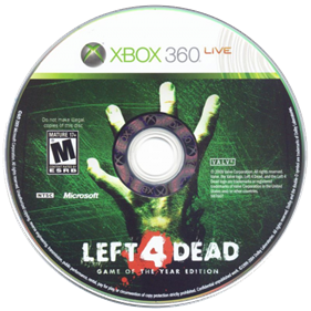 Left 4 Dead: Game of the Year Edition - Disc Image