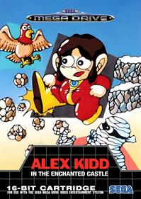 Alex Kidd in the Enchanted Castle - Fanart - Box - Front Image