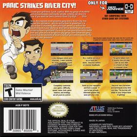 River City Ransom EX - Box - Back Image