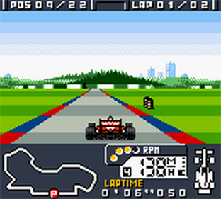 F-1 World Grand Prix - Screenshot - Gameplay Image