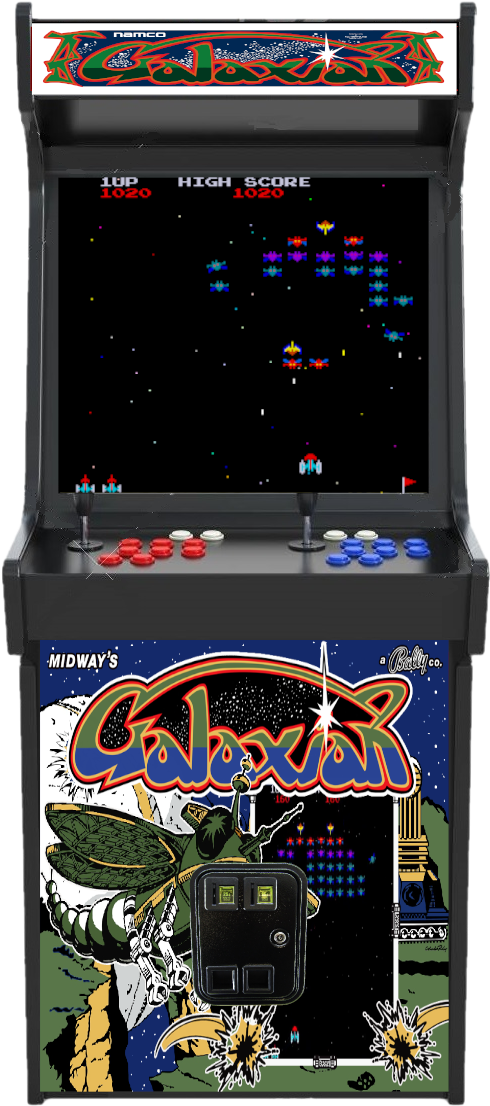arcade game sequel to 1979 galaxian