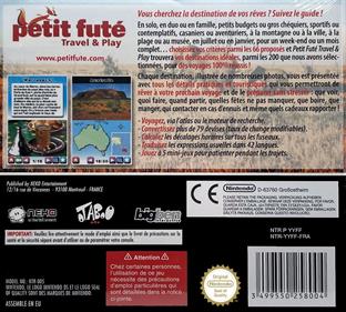 Petit Futé: Travel & Play: 200 Destinations - Box - Back Image