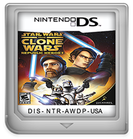 Star Wars: The Clone Wars: Republic Heroes - Fanart - Cart - Front