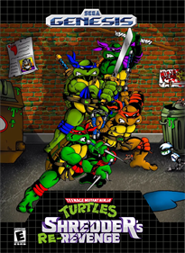 Teenage Mutant Ninja Turtles: Shredder's Re-Revenge - Box - Front Image