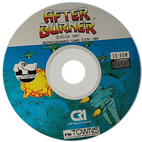After Burner - Disc Image