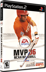 MVP 06 NCAA Baseball - Box - 3D Image