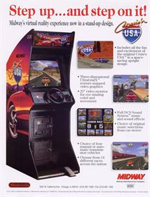 Cruis'n USA - Advertisement Flyer - Front Image