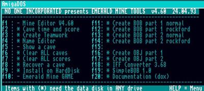 Emerald Mine Tools - Screenshot - Game Select Image