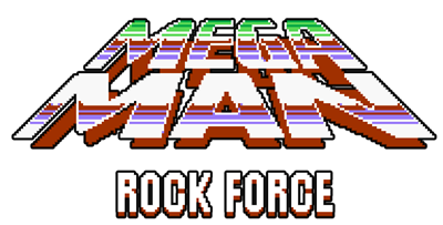 Mega Man: Rock Force - Clear Logo Image