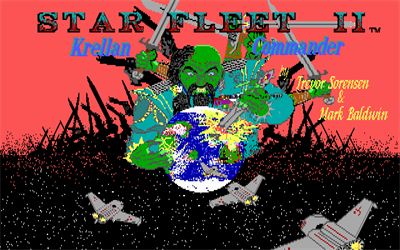 Star Fleet II: Krellan Commander - Screenshot - Game Title Image